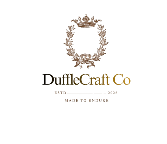 DuffleCraftCo Logo — Leather Bags Manufacturer Sialkot Pakistan